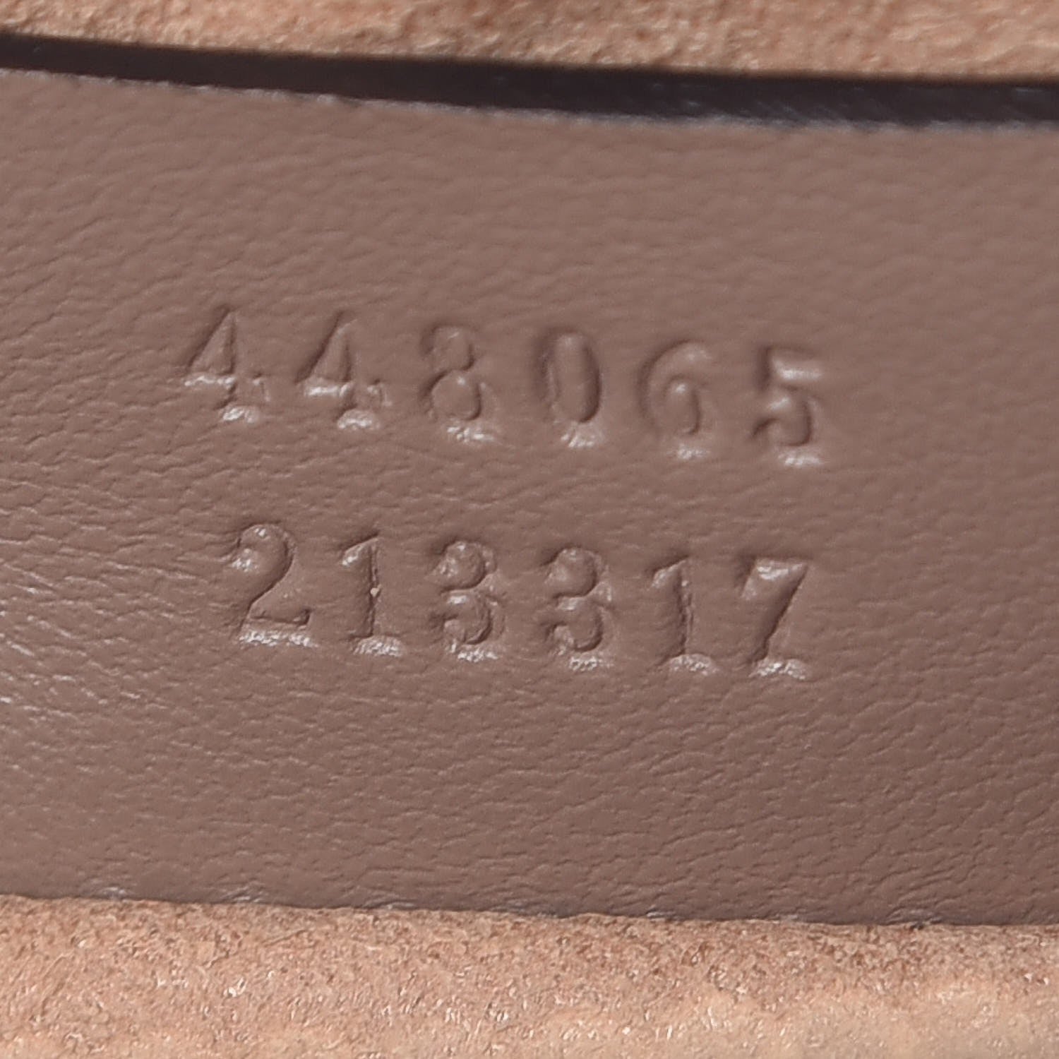 Gucci Calfskin Matelasse Mini GG Marmont Chain Shoulder Bag Nude 7 of 8