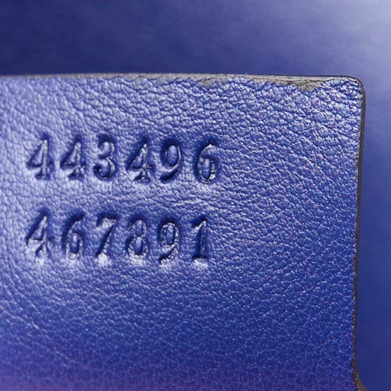 Gucci Velvet Matelasse Medium GG Marmont Shoulder Bag Cobalt Blue 7 of 11