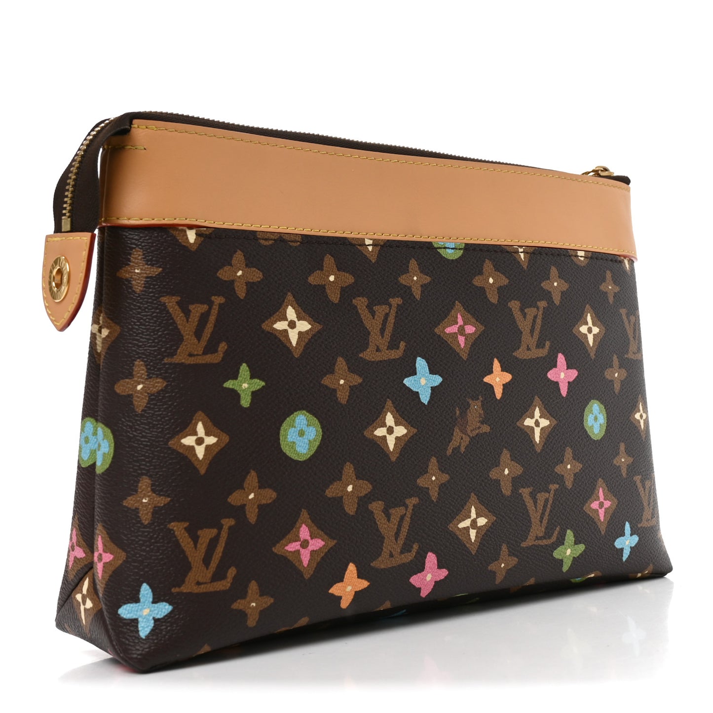 X TYLER THE CREATOR Monogram Craggy Pochette Voyage Souple Chocolate