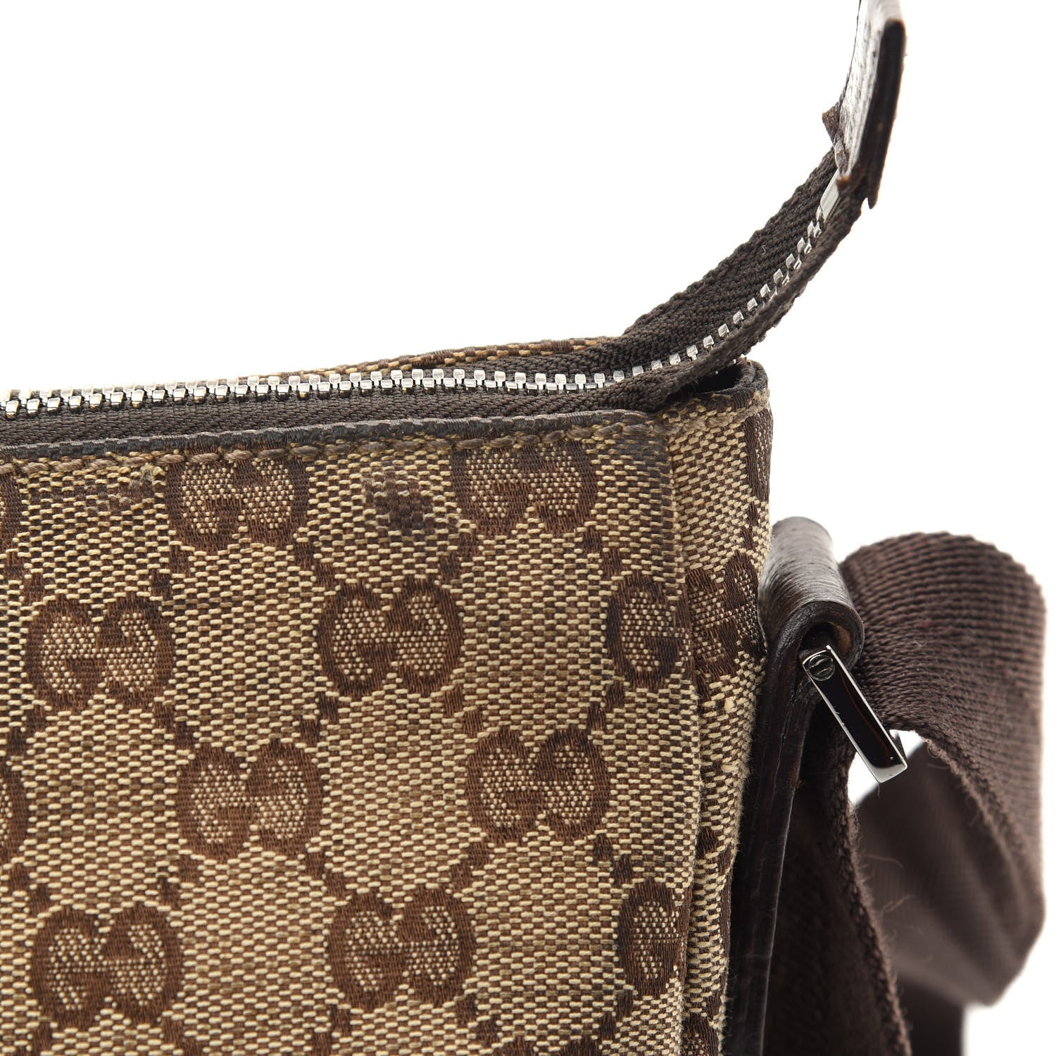 Gucci Monogram Joy Messenger Bag Dark Brown 12 of 13