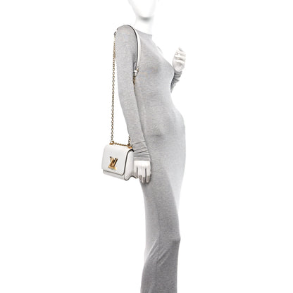 Louis Vuitton Epi Twist Shoulder Bag PM White 2 of 14