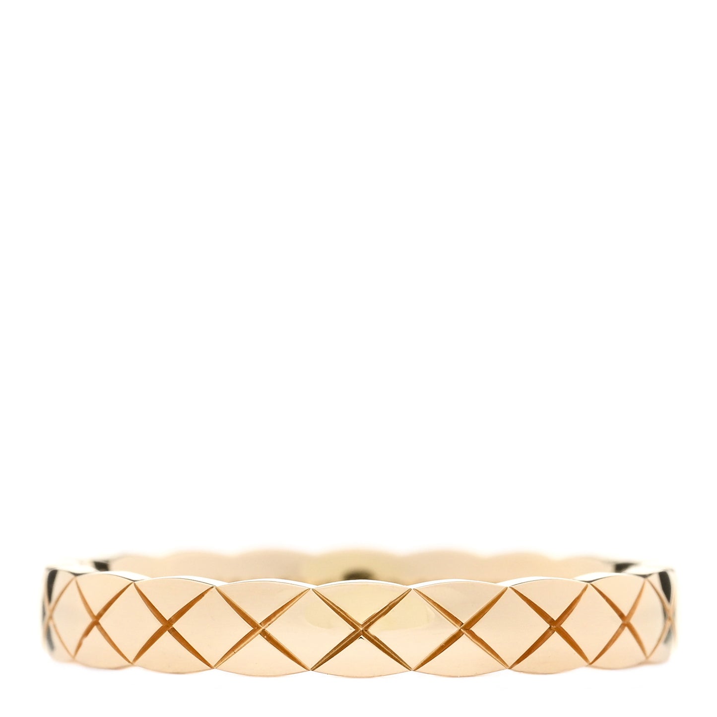 18K Yellow Gold Mini Coco Crush Ring 58 8.25