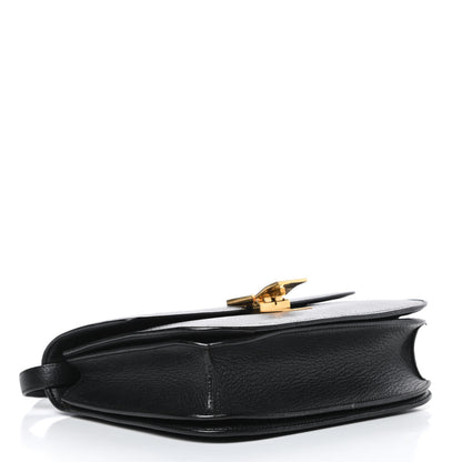 Celine Goatskin Medium Classic Box Flap Bag Black 4 of 13