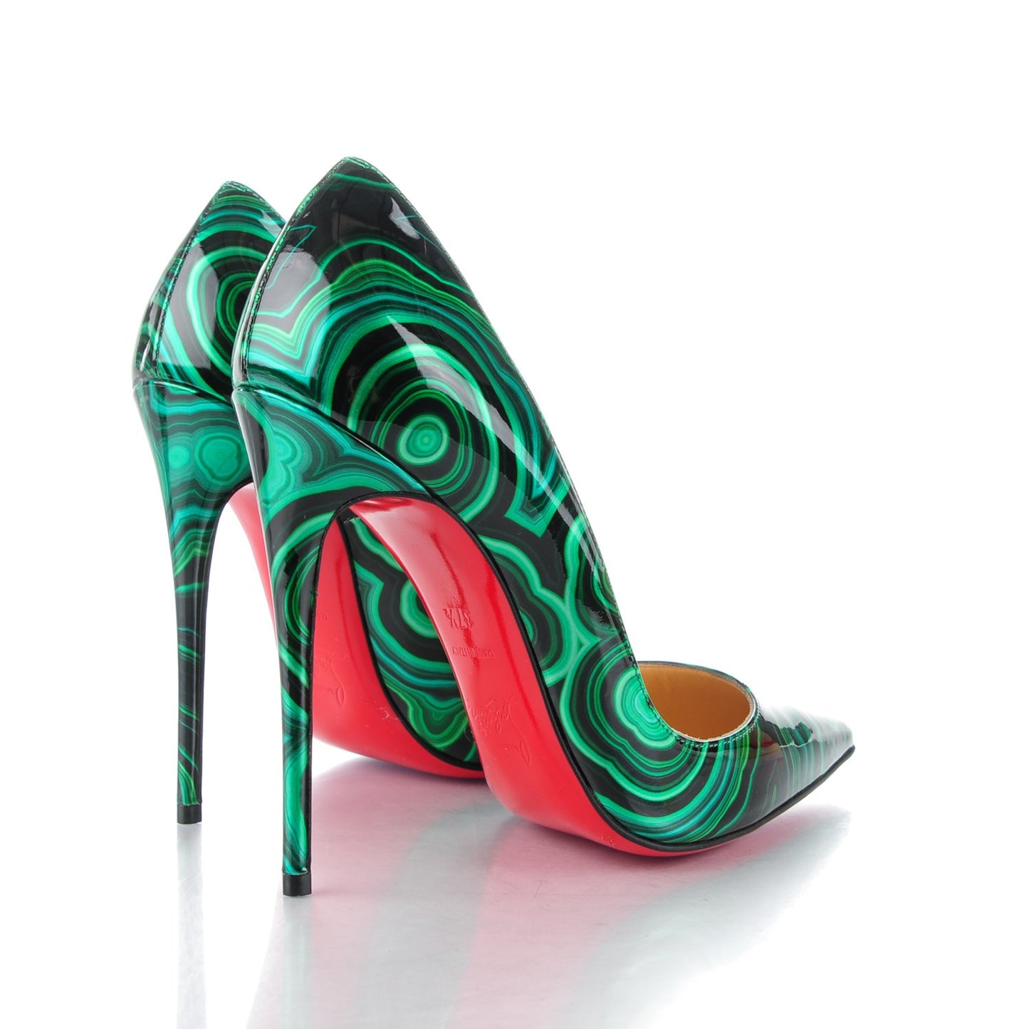 Patent Malachite So Kate 120 Pumps 37.5 Vert
