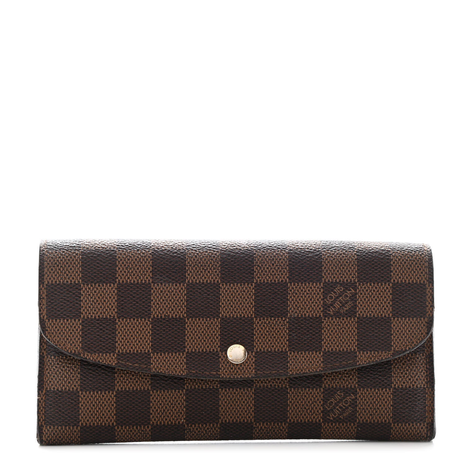 Louis Vuitton Damier Ebene Emilie Wallet 1 of 11