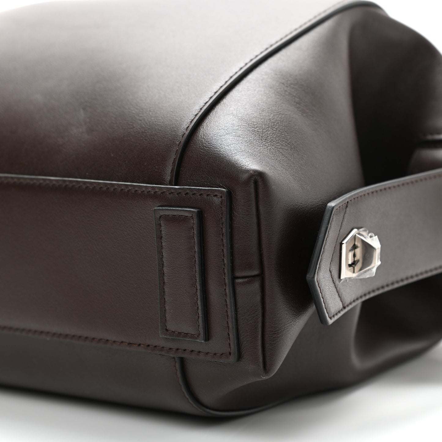 Smooth Calfskin Small Soft Antigona Dark Brown