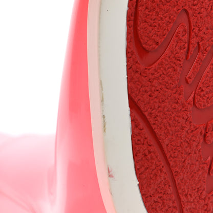 Christian Louboutin PVC Loubirain 70MM Rain Boots 40 Bubble Gum 7 of 8