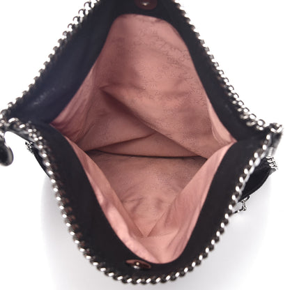 Stella McCartney Shaggy Deer Falabella Fold Over Clutch Black 5 of 9