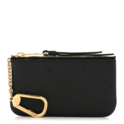 Louis Vuitton Empreinte Monogram Giant Key Pouch Black 1 of 9