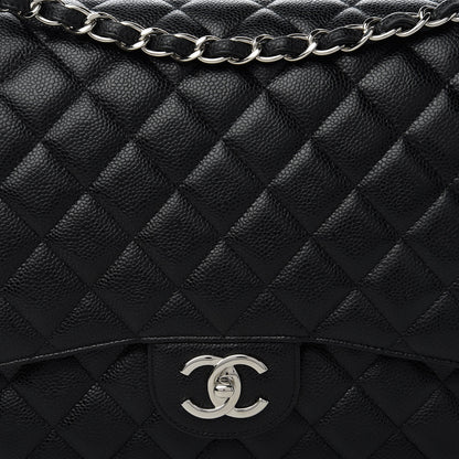 Chanel Caviar Quilted Maxi Double Flap Black 10 of 10