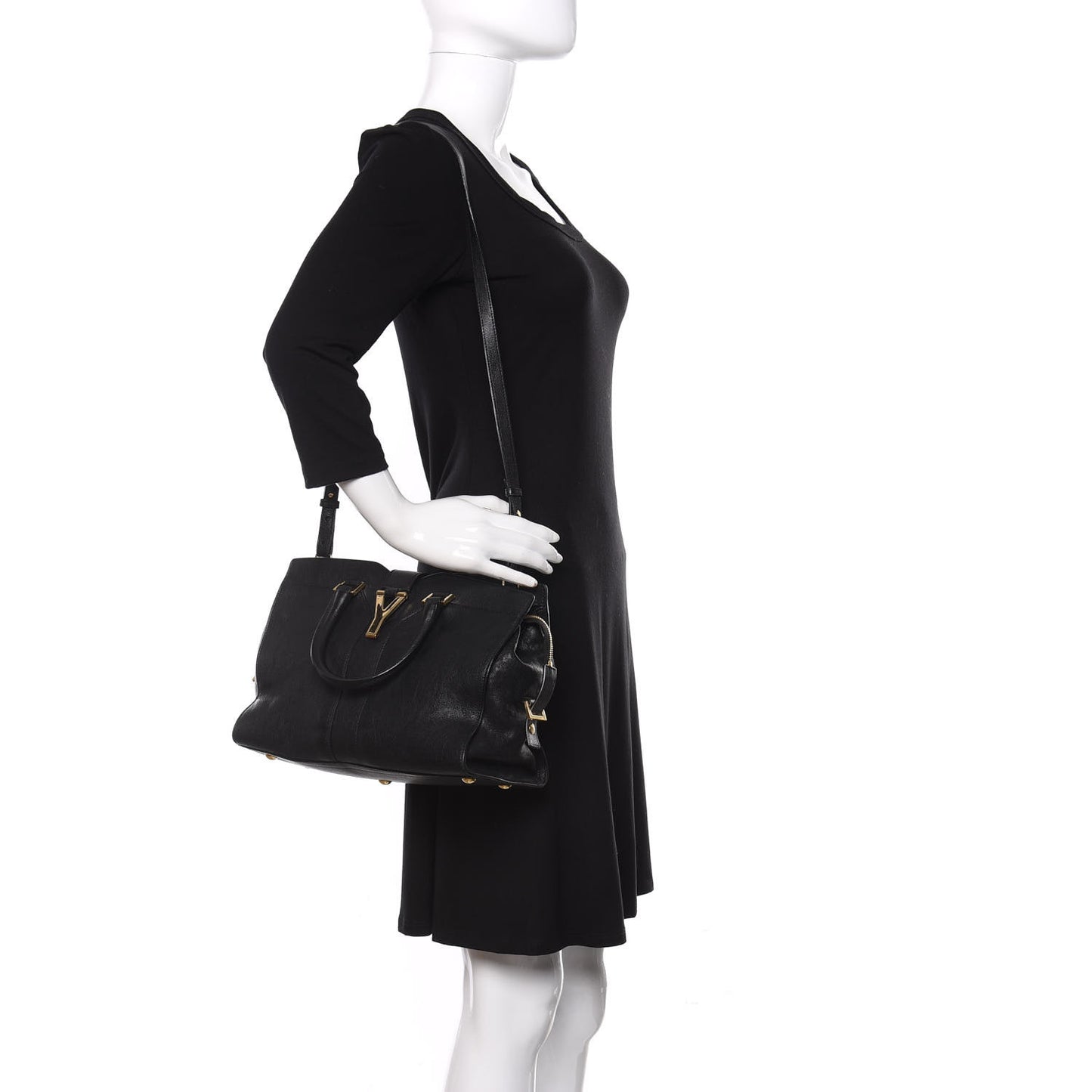 Sheepskin Small Cabas ChYc Black