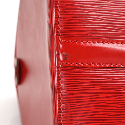 Louis Vuitton Epi Speedy 30 Castillan Red 8 of 9