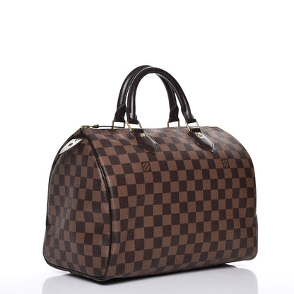 Louis Vuitton Damier Ebene Speedy 30 3 of 7