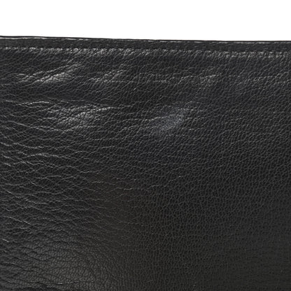 Saint Laurent Calfskin Monogram Large Belle De Jour Clutch Black 9 of 12