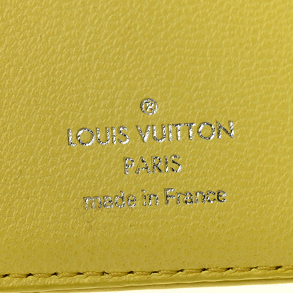Louis Vuitton Lambskin Embossed Monogram Lou Coussin Wallet Yellow 6 of 10