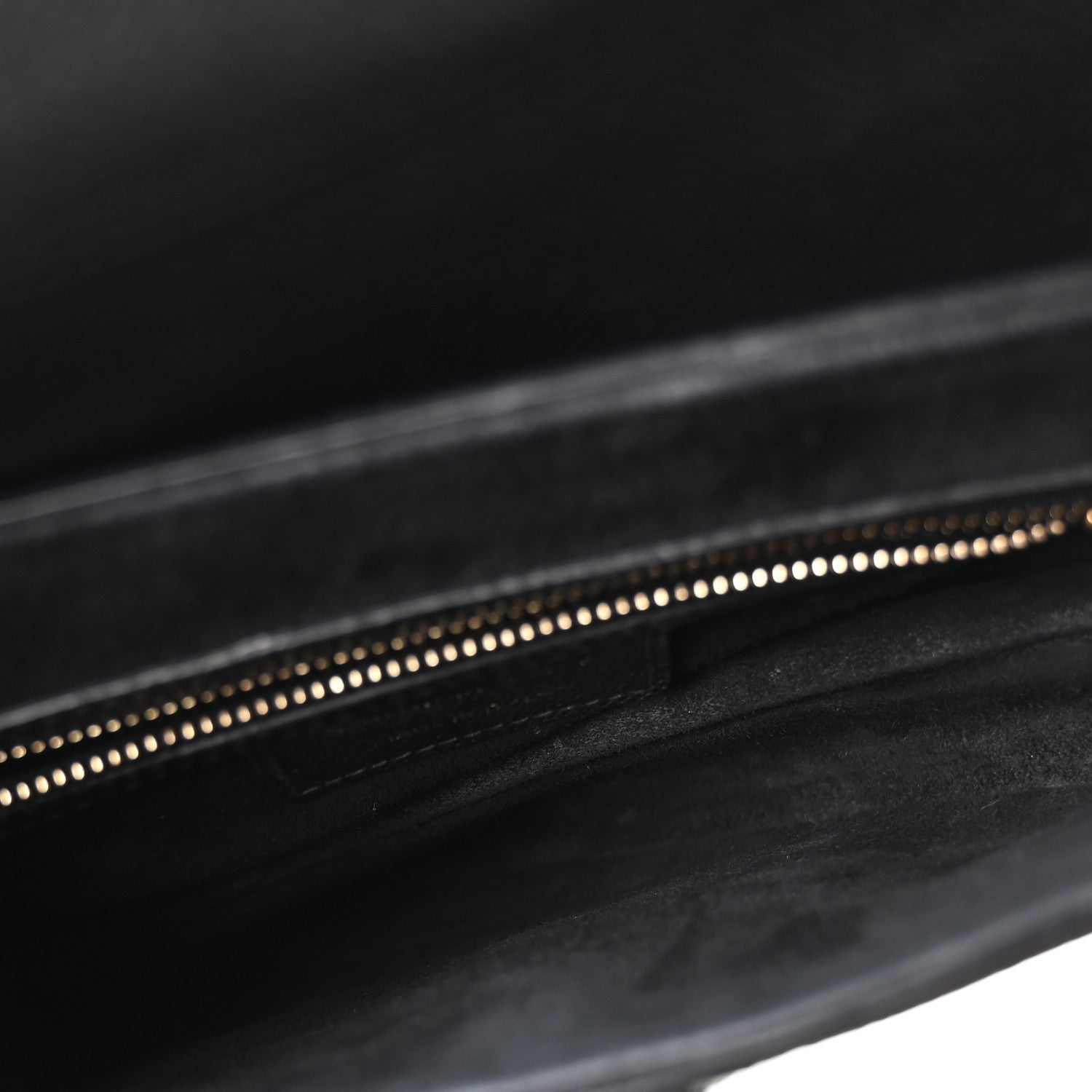 Christian Dior Grained Calfskin Saddle Bag Black 5 of 11