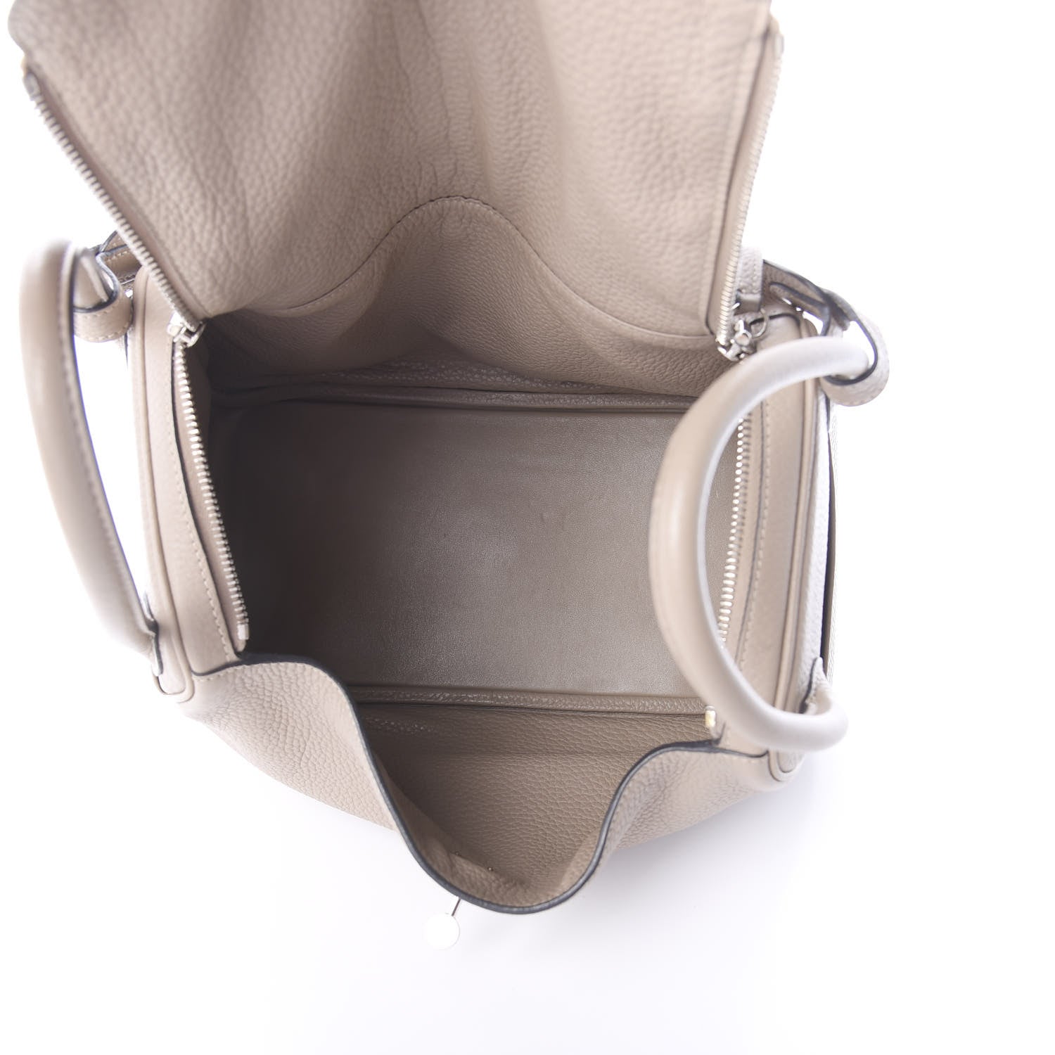 Hermes Taurillon Clemence Lindy 30 Gris Tourterelle 5 of 10