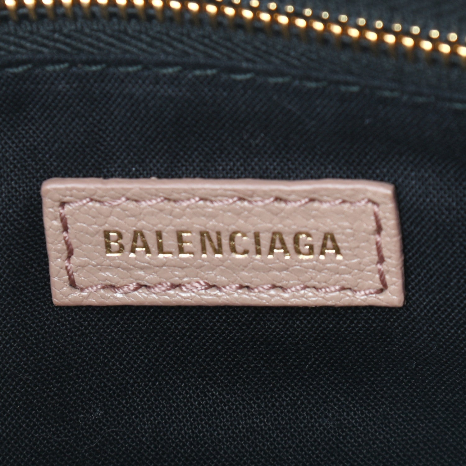 Balenciaga Chevre Gold Metallic Edge Hardware S City Rose Des Sables 6 of 9