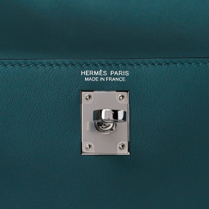 Hermes Veau Jonathan Kelly Danse II Belt Bag Vert Bosphore 6 of 13