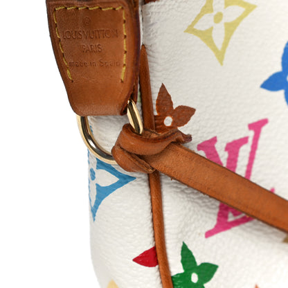Louis Vuitton Monogram Multicolor Pochette Accessories White 19 of 19