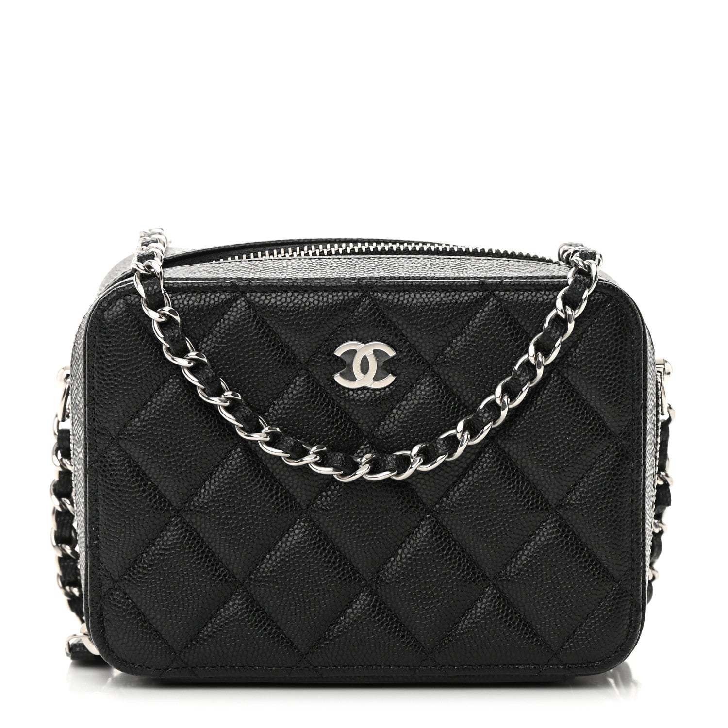 Chanel Caviar Quilted Camera Bag Black 1 of 12