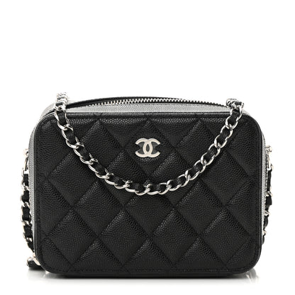 Chanel Caviar Quilted Camera Bag Black 1 of 12