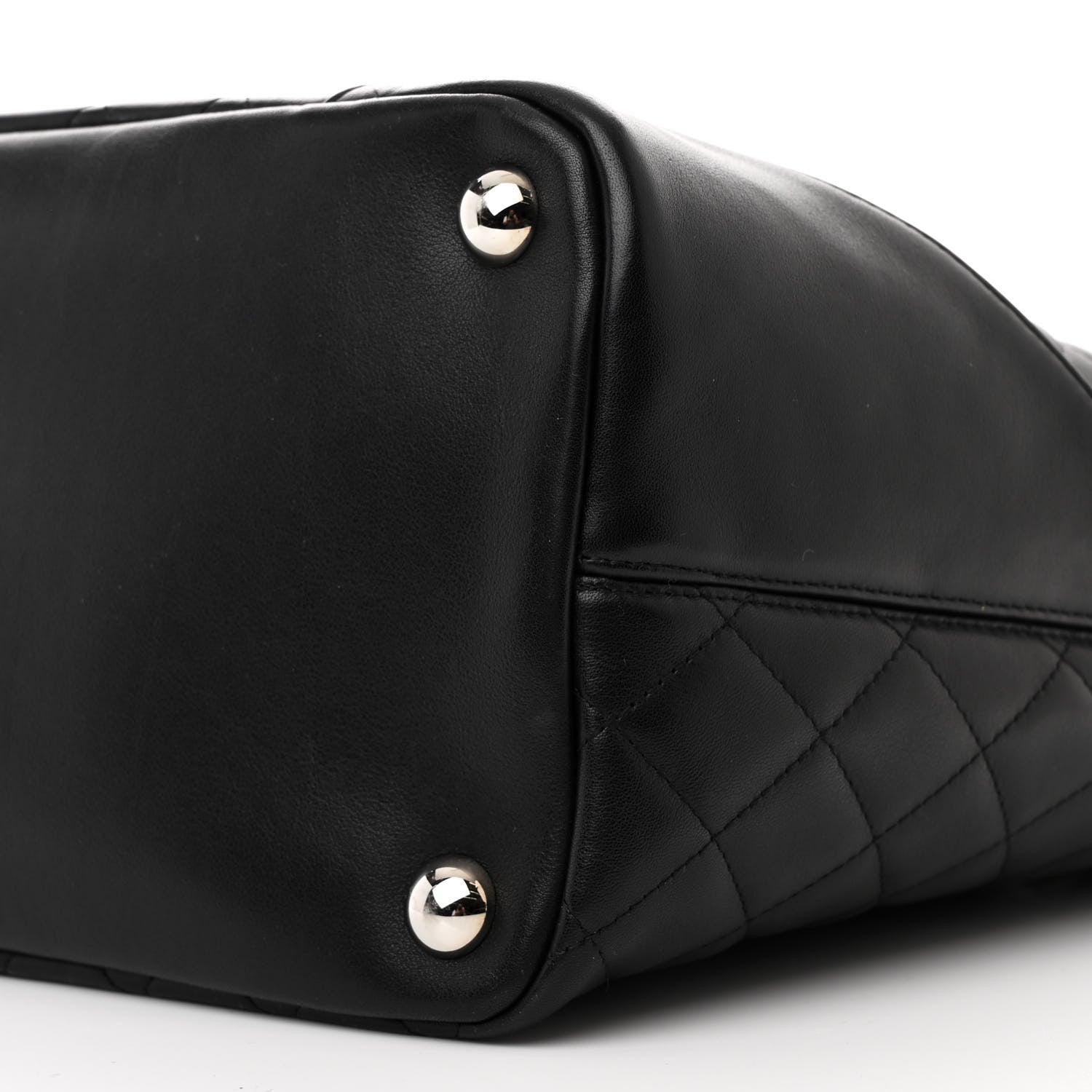 Chanel Calfskin Quilted Large Cambon Tote Black 10 of 10