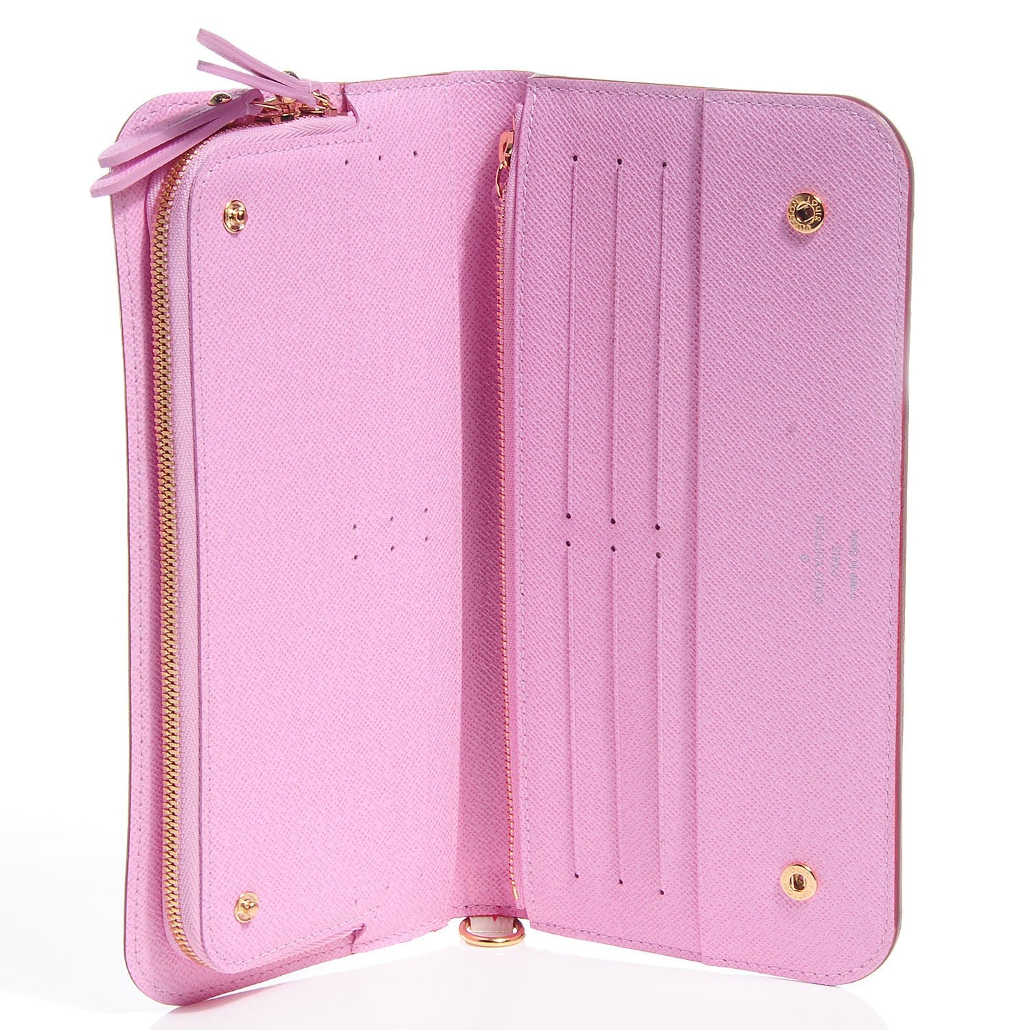 Louis Vuitton Monogram Multicolor Insolite Wallet White Litchi 6 of 8