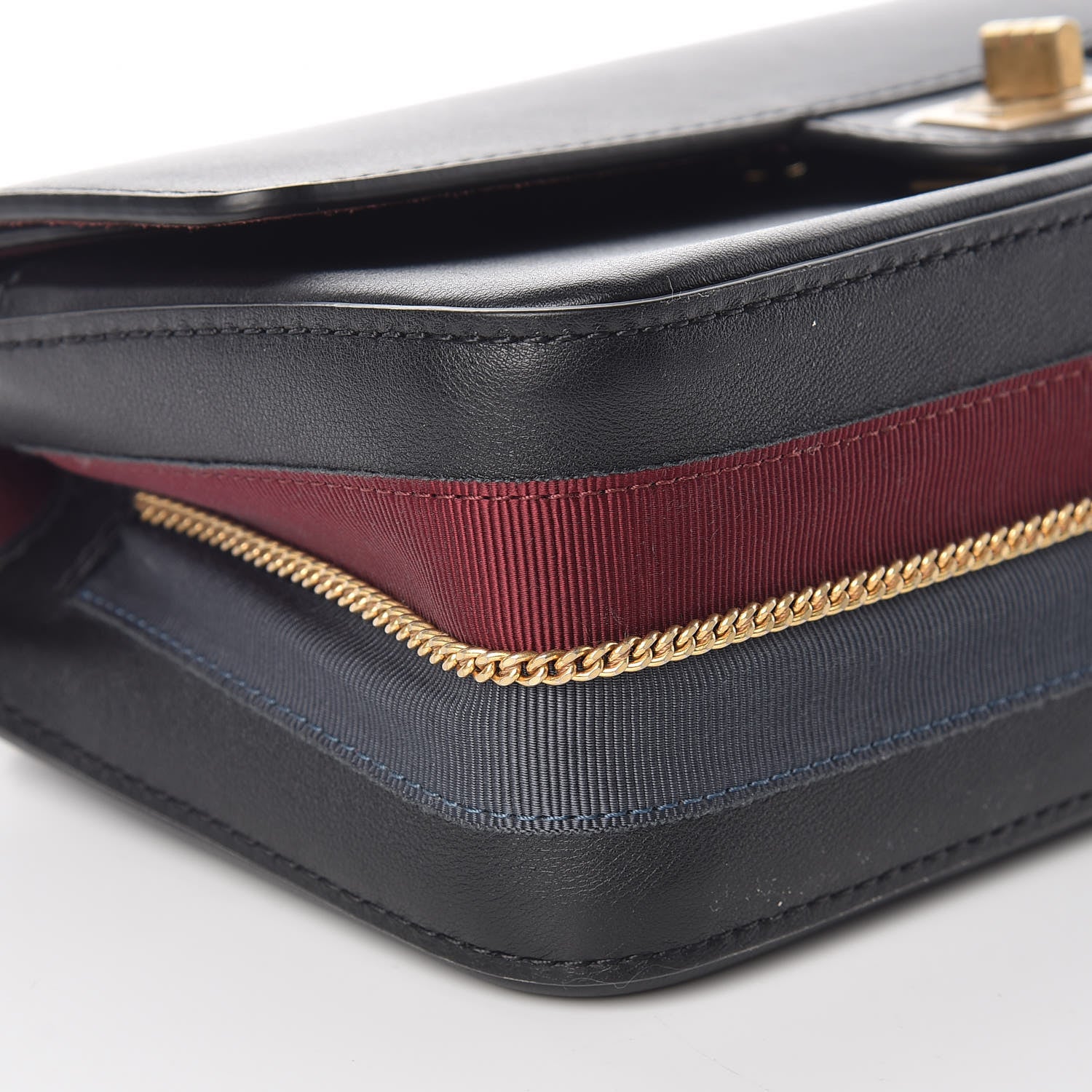 Chanel Calfskin Nude 2.55 Medals Reissue 225 Flap Navy 5 of 14