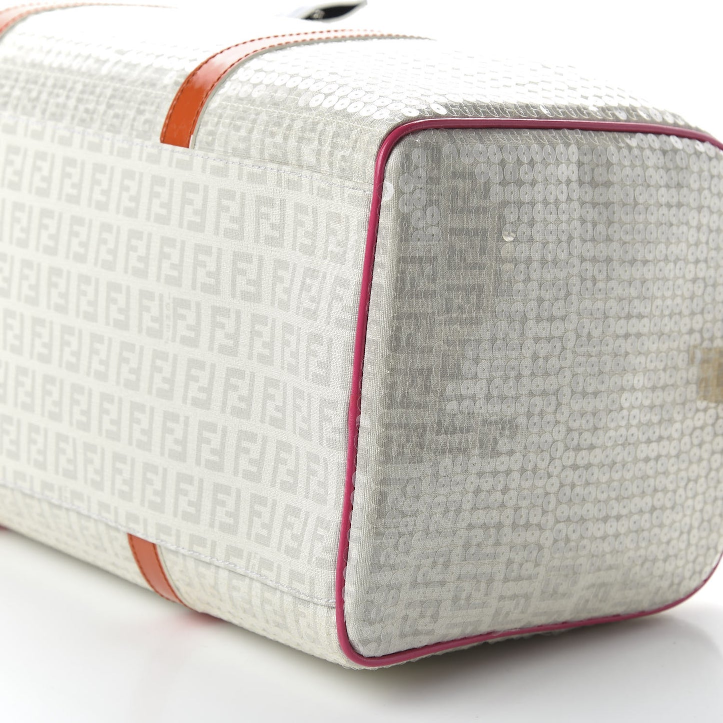 Sequin Patent Calfskin Zucchino Forever Boston White Multicolor