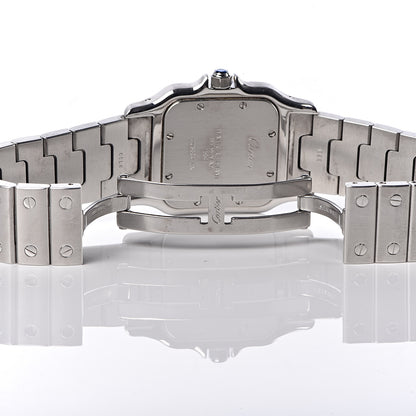 Cartier Stainless Steel 29mm Santos De Galbee Quartz Watch 6 of 6