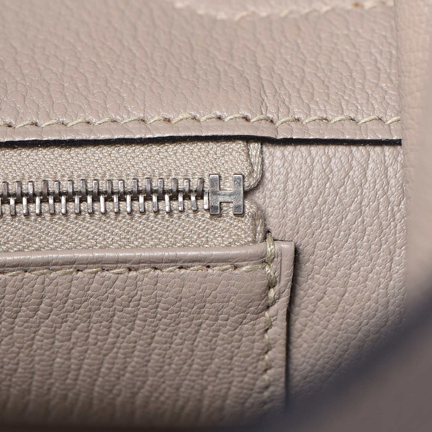 Togo Birkin 35 Gris Tourterelle