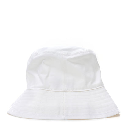 Gucci Cotton Logo Cabris Bucket Hat M White 4 of 7