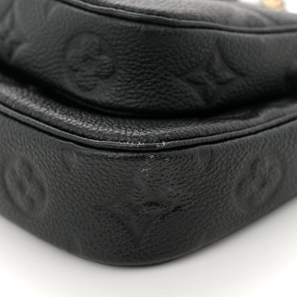 Louis Vuitton Empreinte Monogram Giant Multi Pochette Accessories Black 10 of 11