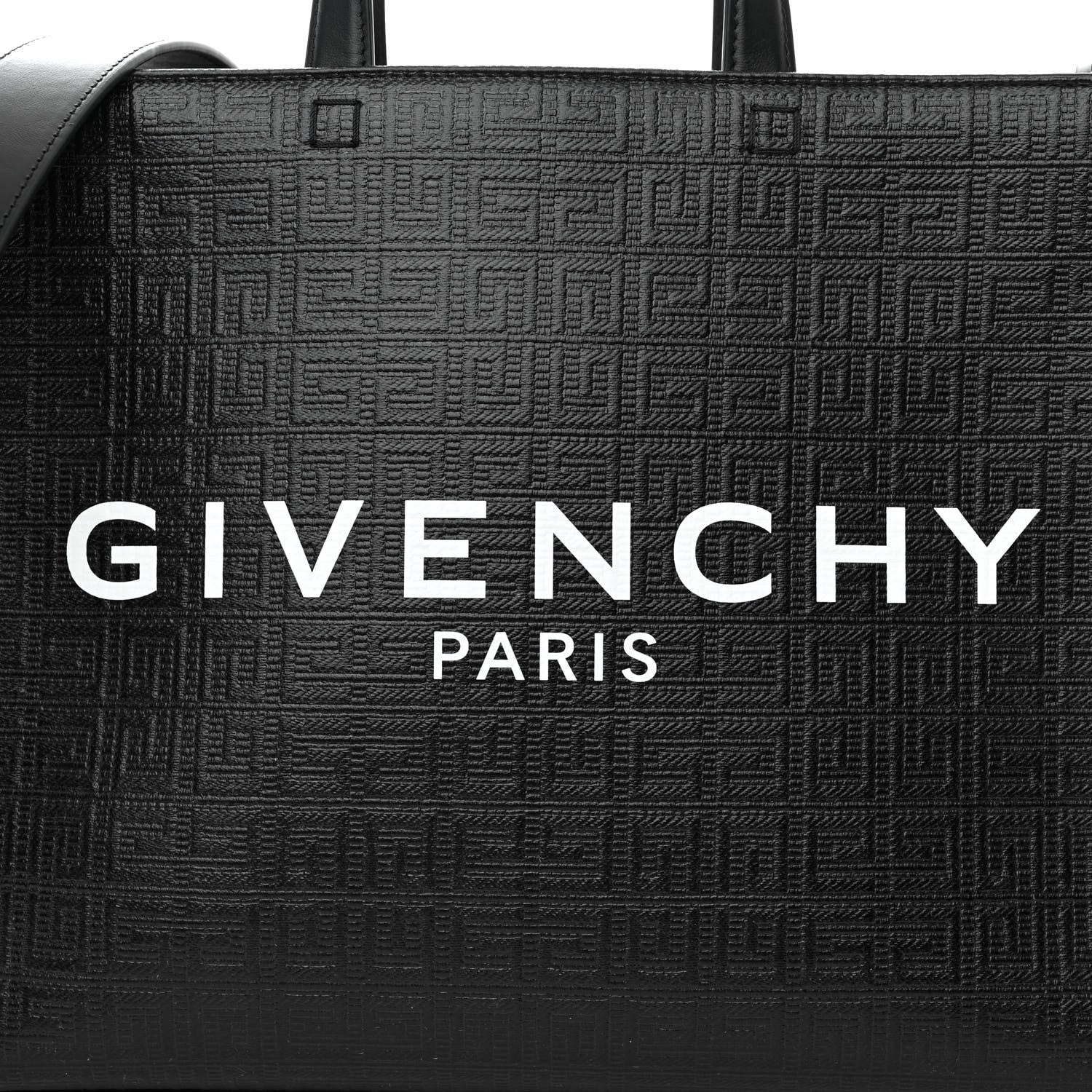 Givenchy 4G Coated Canvas Logo Medium G-Tote Black 8 of 10