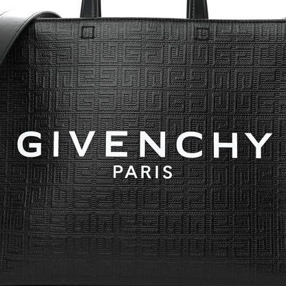 Givenchy 4G Coated Canvas Logo Medium G-Tote Black 8 of 10