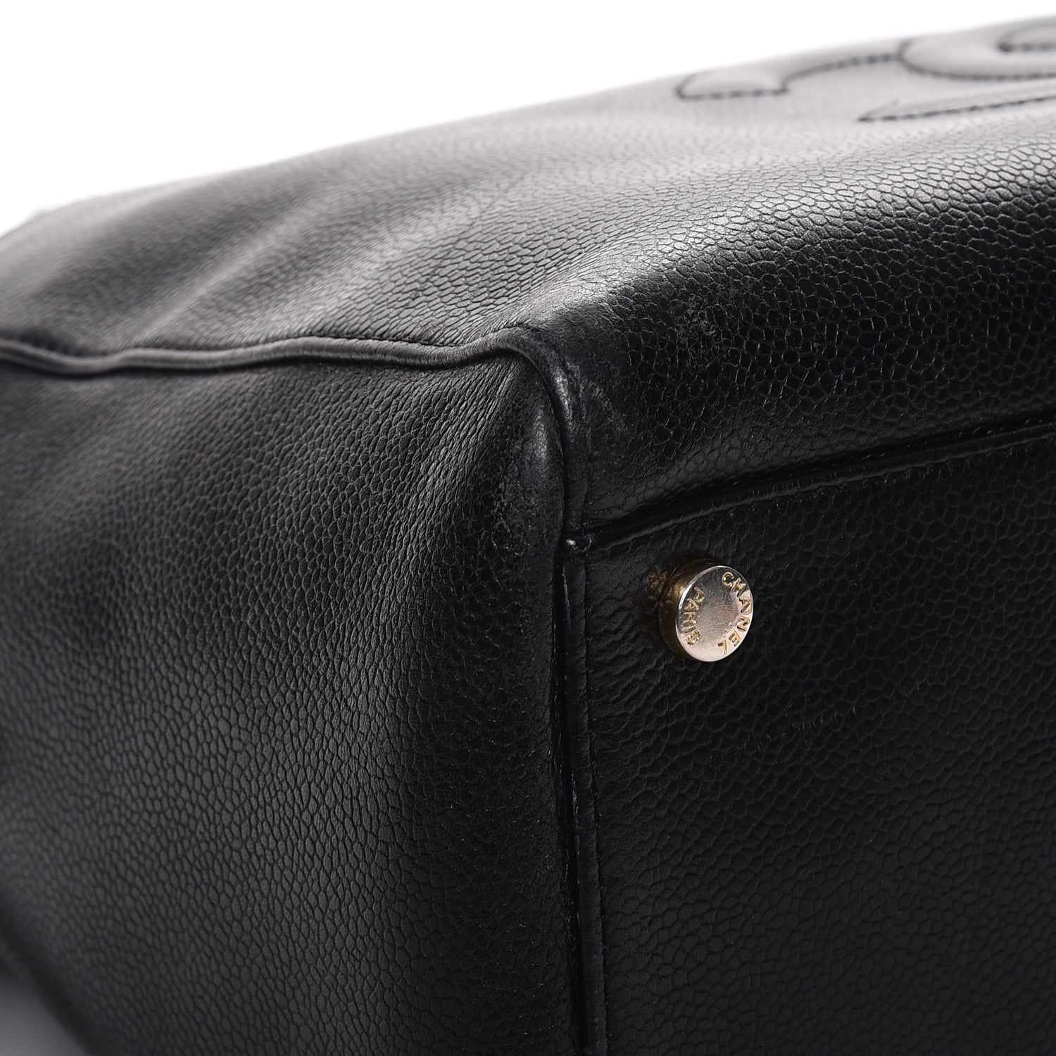 Chanel Caviar CC Bowler Black 8 of 11