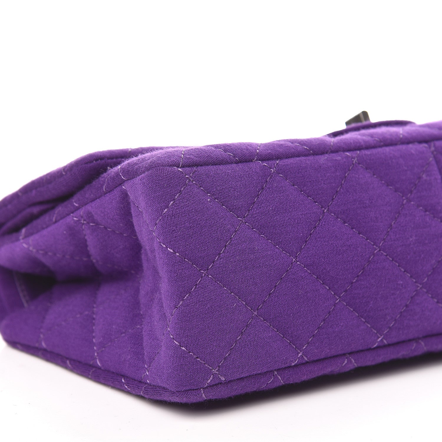 Chanel Jersey Quilted 2.55 Reissue 226 Purple 8 of 10