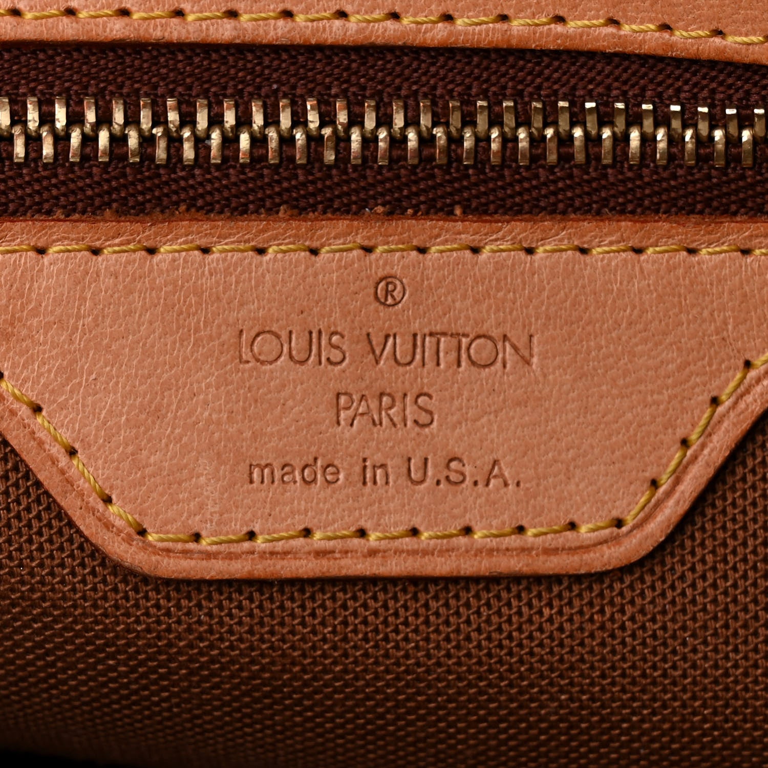 Louis Vuitton Monogram Cabas Piano 6 of 11