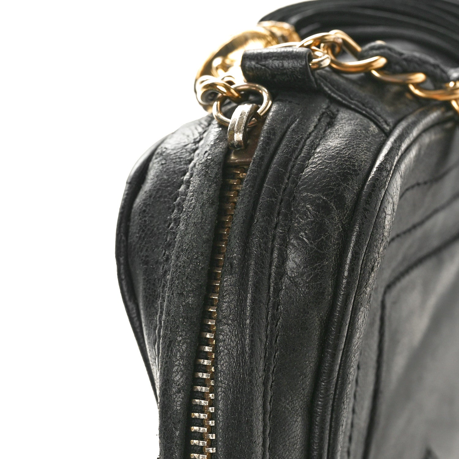 Chanel Lambskin CC Tassel Camera Case Black 12 of 12