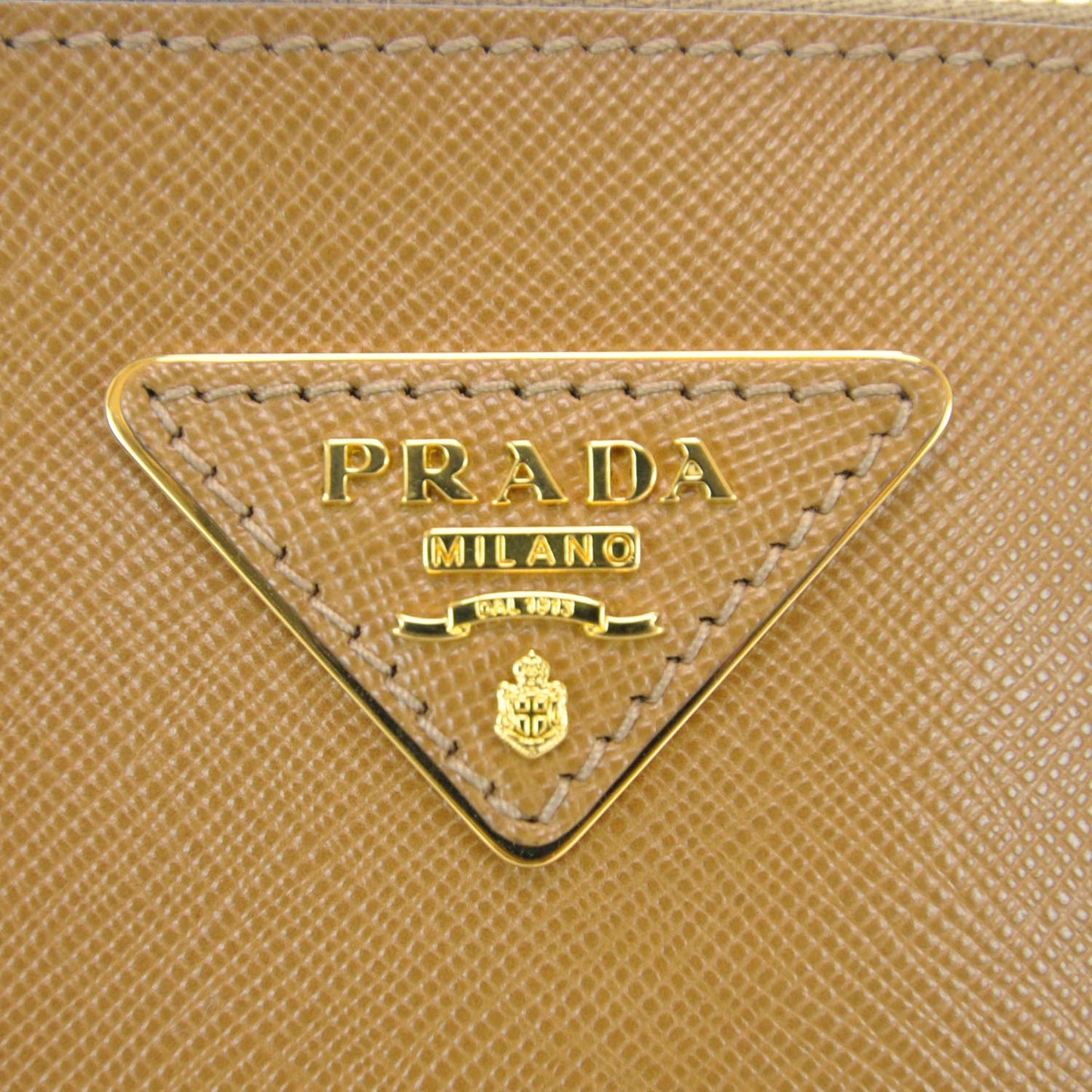 Saffiano Lux Large Tote Caramel