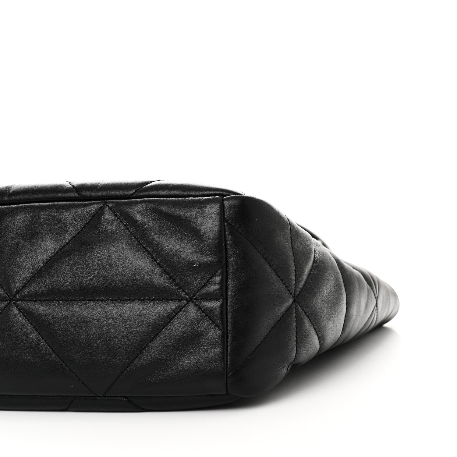 Prada Nappa Quilted Medium Dynamique Tote Black 9 of 10