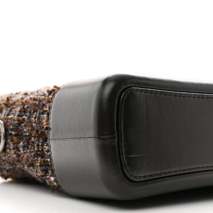 Chanel Tweed Calfskin Medium Gabrielle Hobo Brown 9 of 13
