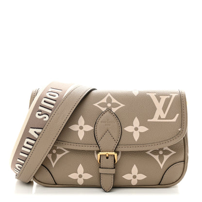 Louis Vuitton Empreinte Monogram Giant Diane Tourterelle Creme 1 of 9