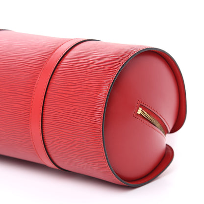 Louis Vuitton Epi Soufflot Castillan Red 8 of 9