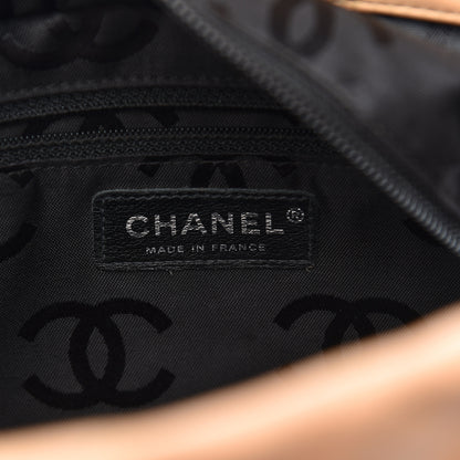 Chanel Calfskin Quilted Medium Cambon Tote Beige Black 6 of 19