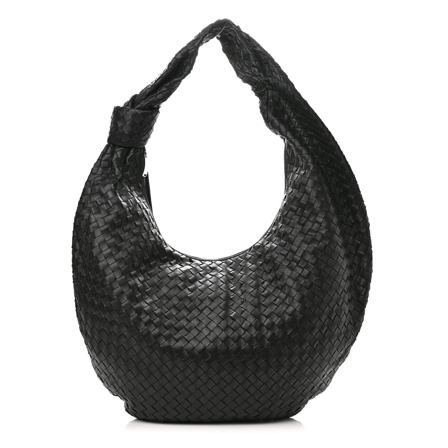 Bottega Veneta Nappa Intrecciato Maxi Jodie Black 1 of 10