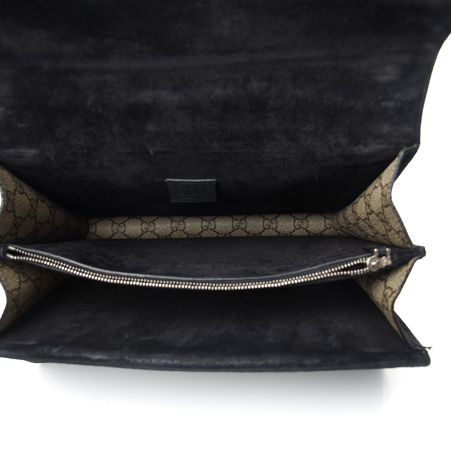 Gucci GG Supreme Monogram Medium Dionysus Shoulder Bag Black 5 of 17