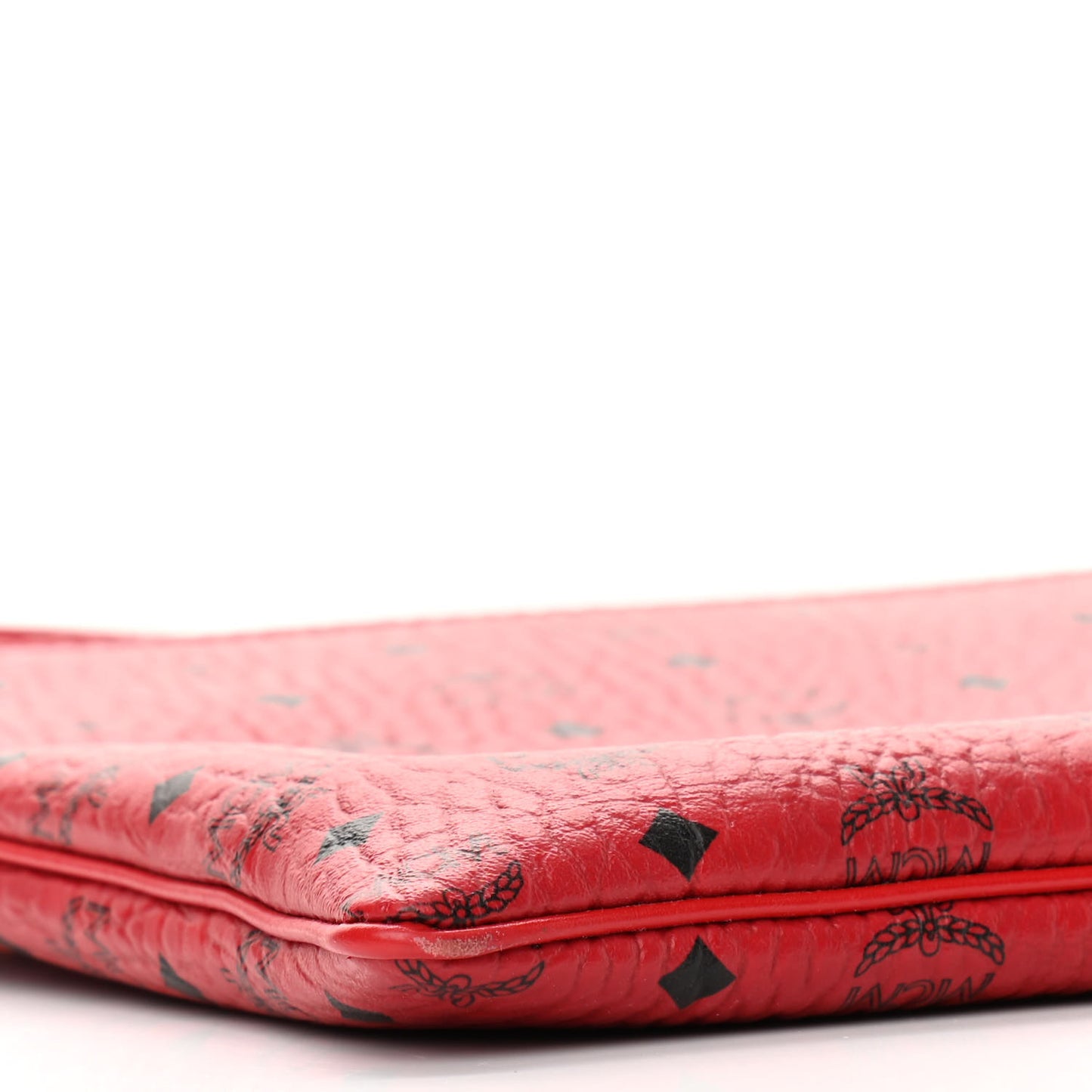 Visetos Medium Crossbody Pouch Ruby Red