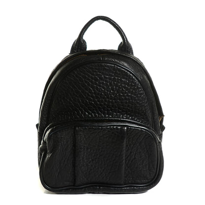 Alexander Wang Pebbled Lambskin Dumbo Backpack Black Antique Brass Hardware 1 of 8